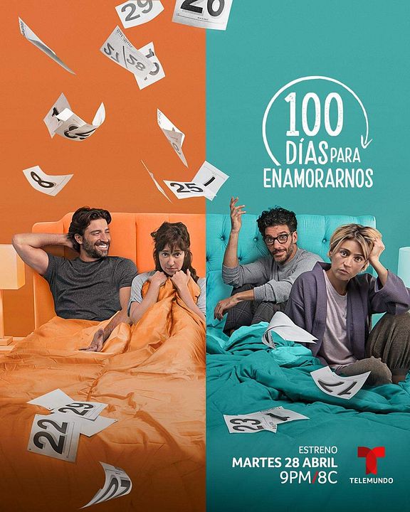 100 días para enamorarnos : Póster