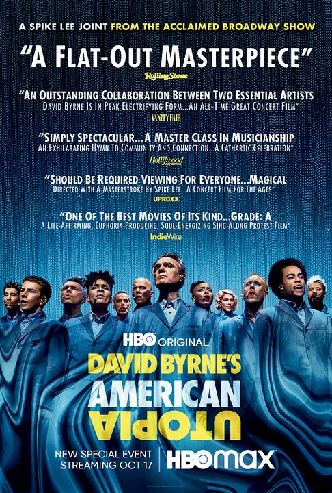 David Byrne’s American Utopia : Póster