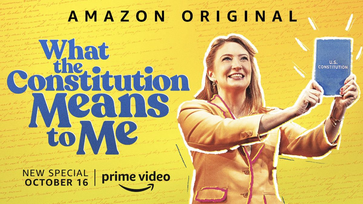 What the Constitution means to me : Póster