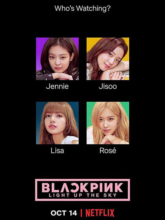 Blackpink: Light Up The Sky : Póster