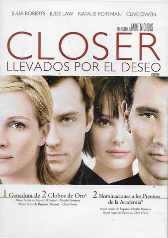 Closer: Llevados por el deseo : Póster
