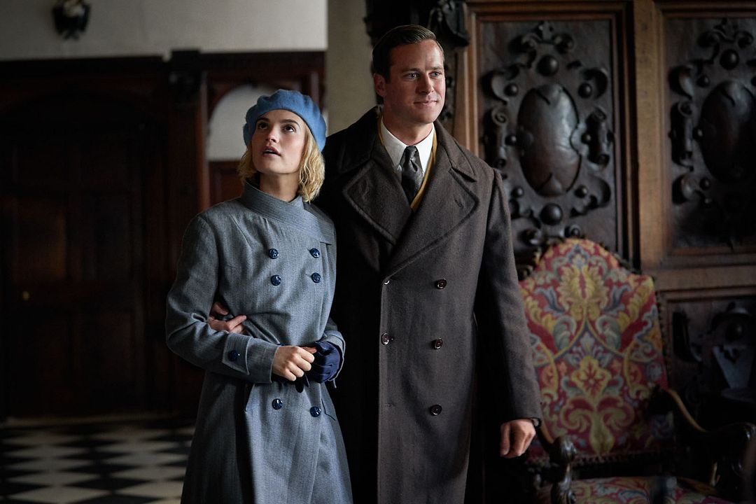 Rebeca : Foto Armie Hammer, Lily James