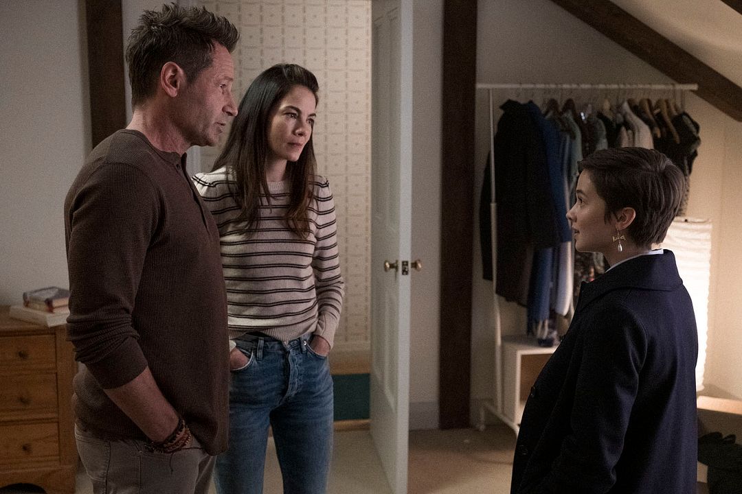 Jóvenes brujas: Nueva hermandad : Foto David Duchovny, Cailee Spaeny, Michelle Monaghan