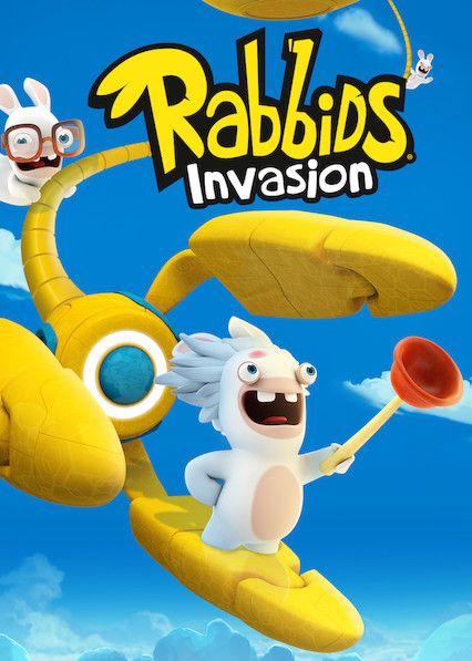 Rabbids Invasion : Póster