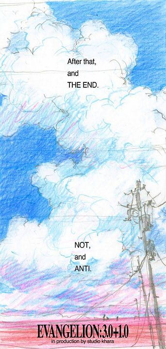 Evangelion: 3.0+1.0 Thrice Upon a Time : Póster