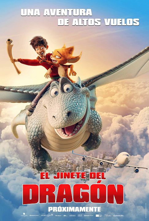 El jinete del dragón : Póster