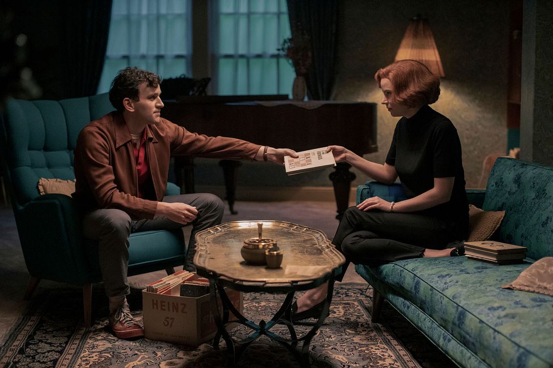 Gambito de Dama : Foto Anya Taylor-Joy, Harry Melling