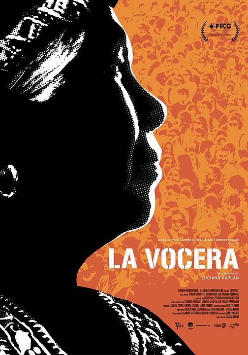 La vocera : Póster
