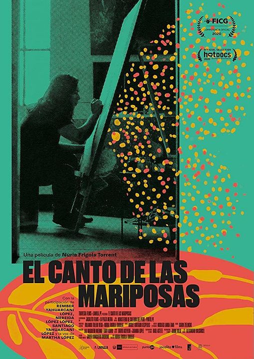 El canto de las mariposas : Póster