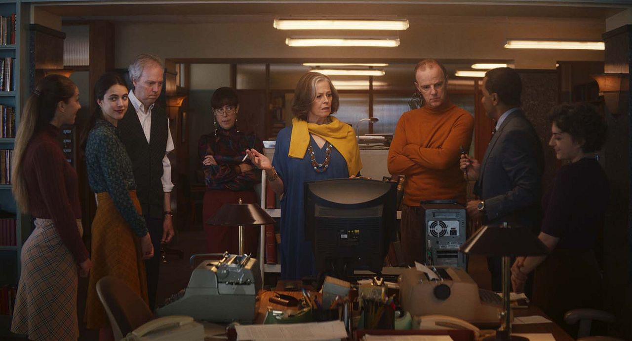 El trabajo de mis sueños : Foto Sigourney Weaver, Margaret Qualley