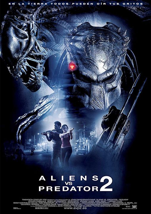 Aliens vs. Depredador 2 : Póster