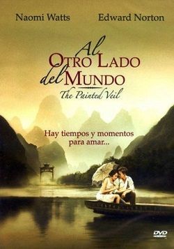 El velo pintado : Póster