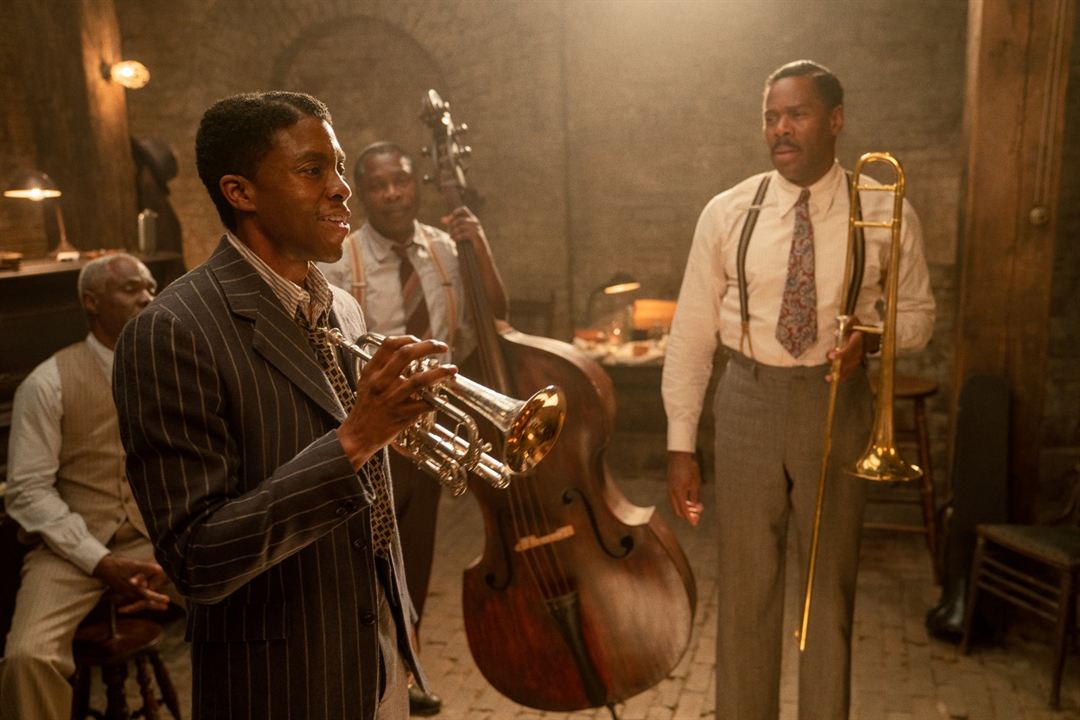 La madre del blues : Foto Michael Potts, Chadwick Boseman, Colman Domingo, Glynn Turman