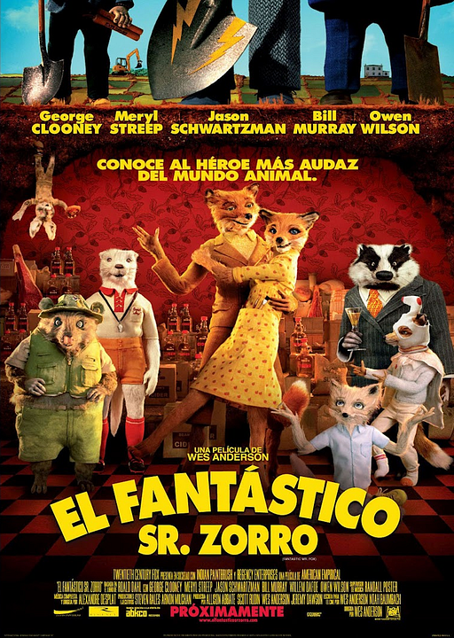 El fantástico señor Zorro : Póster