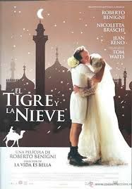 El tigre y la nieve : Póster