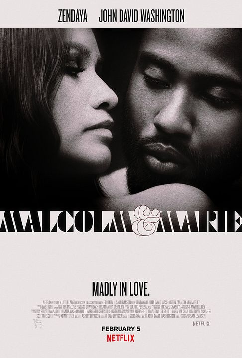 Malcolm y Marie : Póster