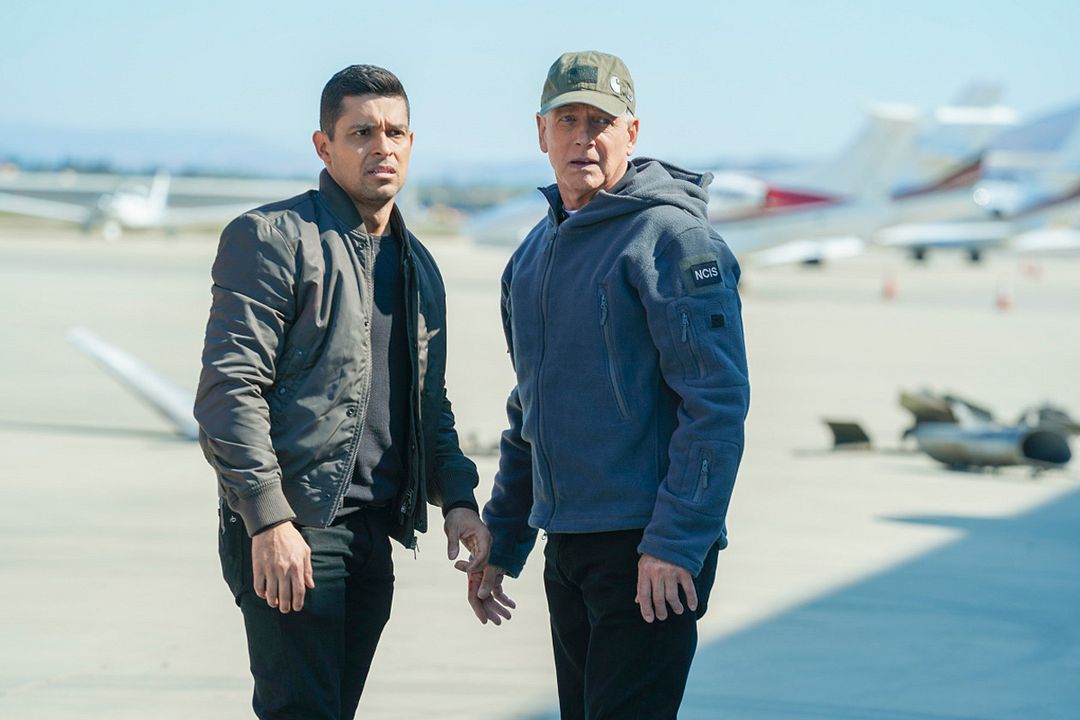 Foto Wilmer Valderrama, Mark Harmon