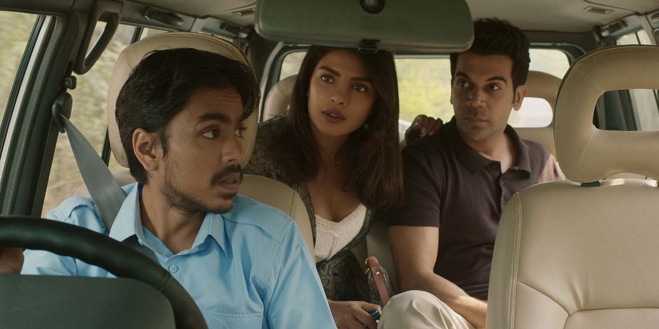Tigre blanco : Foto Priyanka Chopra Jonas, Rajkummar Rao, Adarsh Gourav