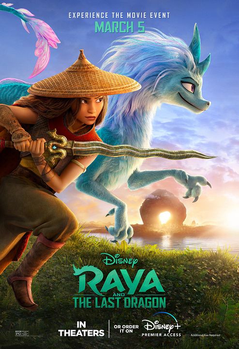 Raya y el último dragón : Póster
