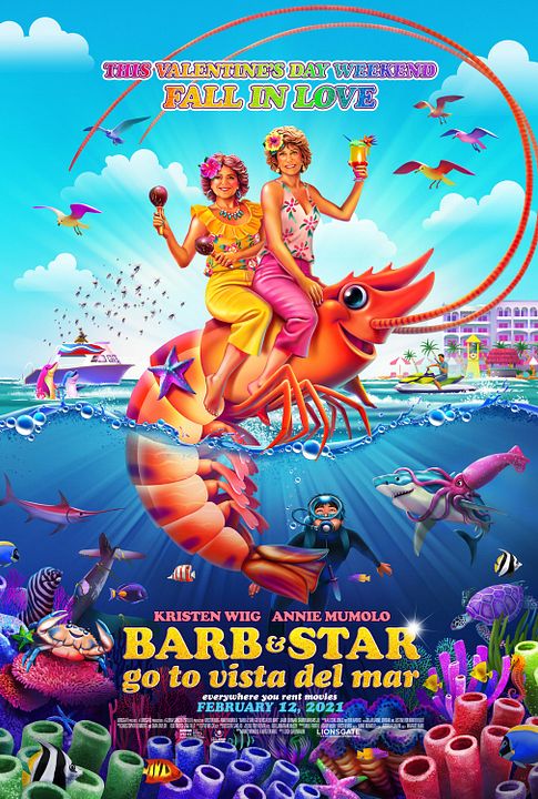 Barb & Star Go to Vista Del Mar : Póster