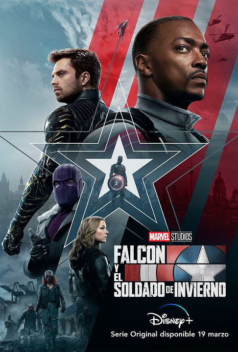 Falcon y el soldado del invierno : Póster