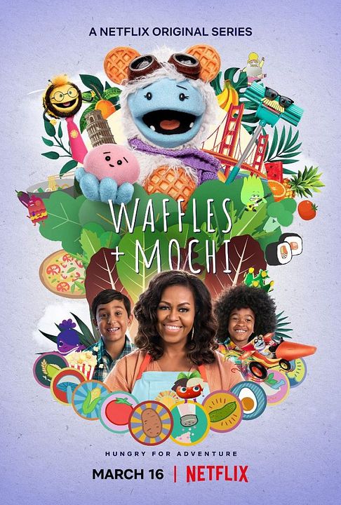 Waffles y Mochi : Póster