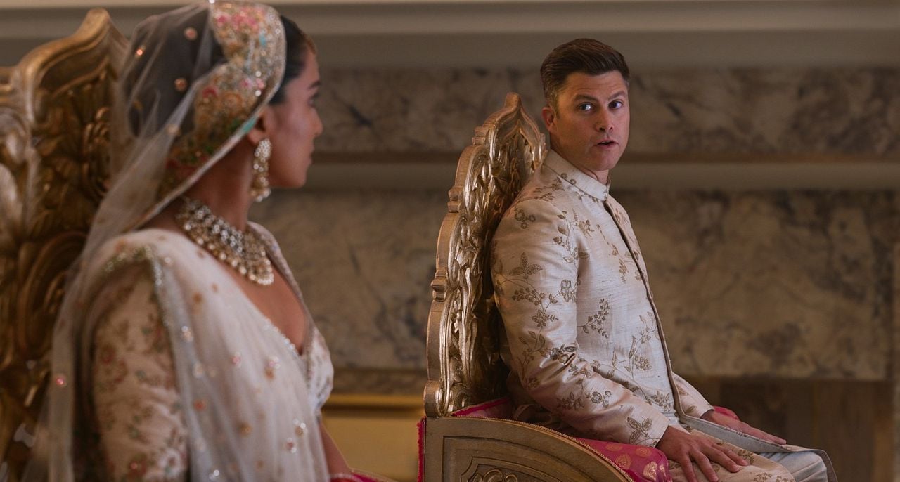 Tom y Jerry : Foto Colin Jost, Pallavi Sharda