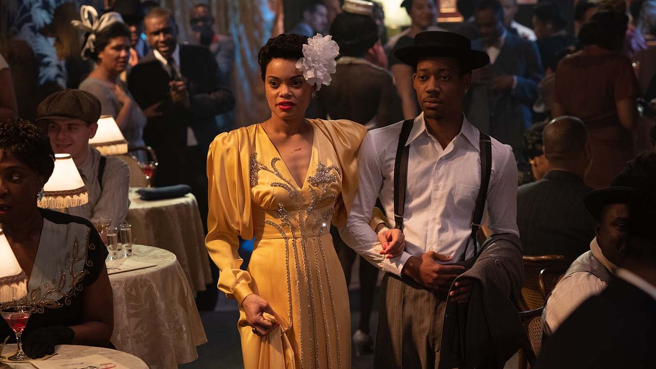 Estados Unidos Vs. Billie Holiday : Foto Andra Day, Tyler James Williams