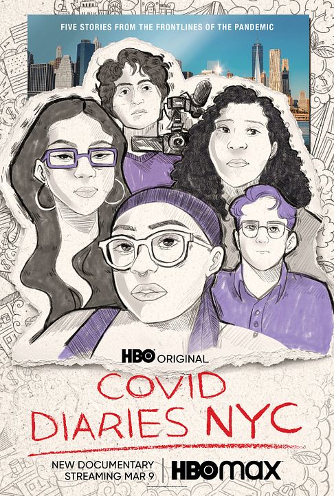 Covid Diaries NYC : Póster