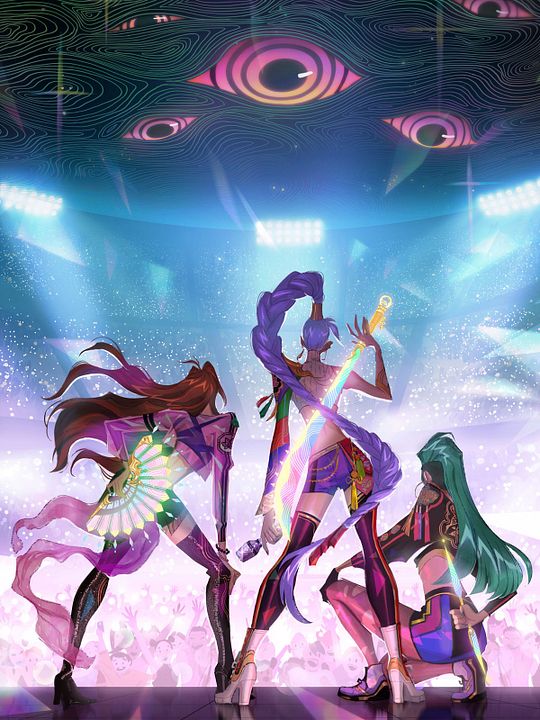 Las guerreras k-pop : Póster