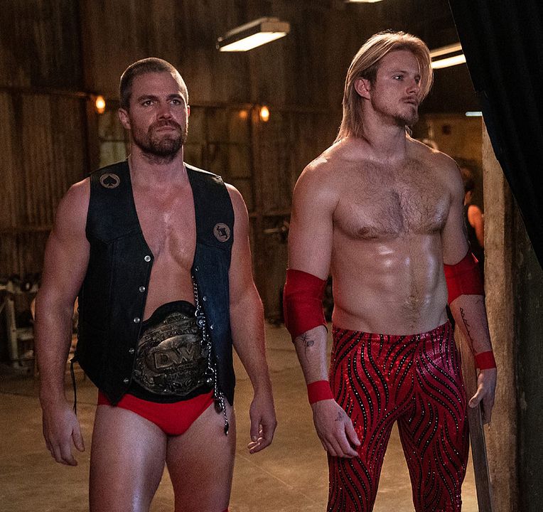 Foto Alexander Ludwig, Stephen Amell