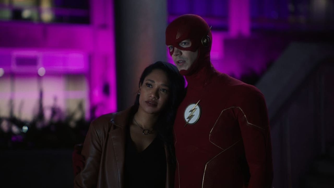 Flash : Foto Candice Patton, Grant Gustin