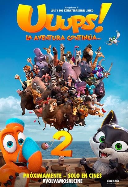 Uuups! 2 La aventura continúa : Póster