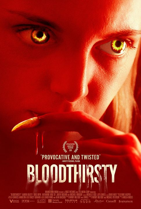 Bloodthirsty : Póster