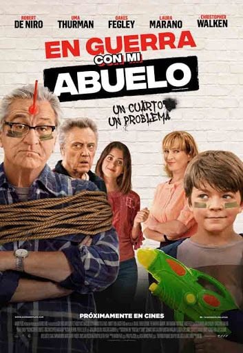 En guerra con mi abuelo : Póster