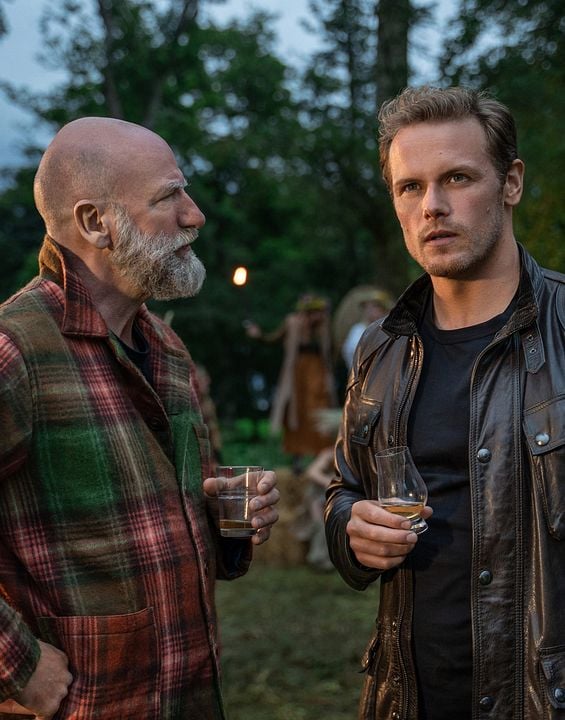 Foto Sam Heughan, Graham McTavish