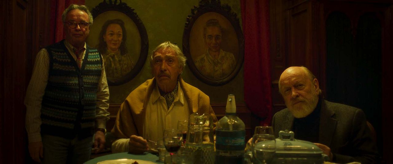 El cuento de las comadrejas : Foto Oscar Martinez, Luis Brandoni