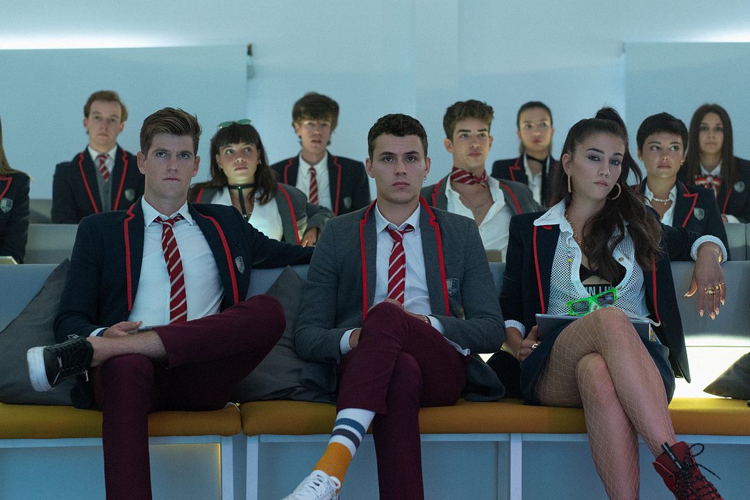 Foto Manu Ríos, Miguel Bernardeau, Claudia Salas, Carla Díaz (II), Martina Cariddi