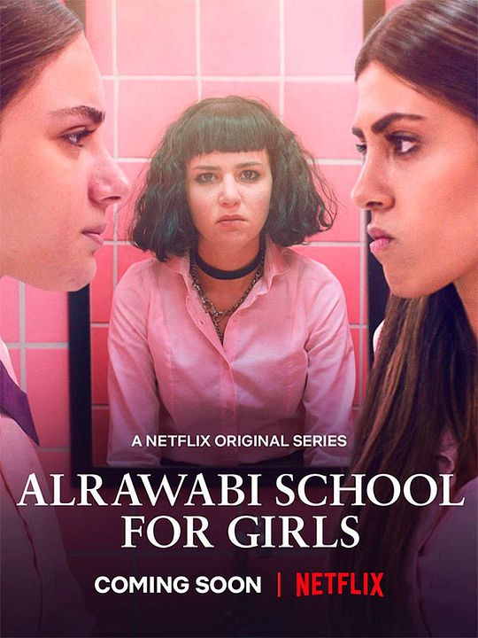 Escuela para señoritas al rawabi : Póster