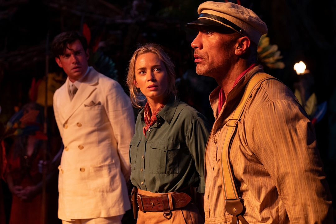Jungle Cruise : Foto Dwayne Johnson, Emily Blunt, Jack Whitehall