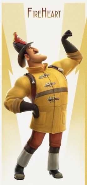 Corazón de fuego : Póster