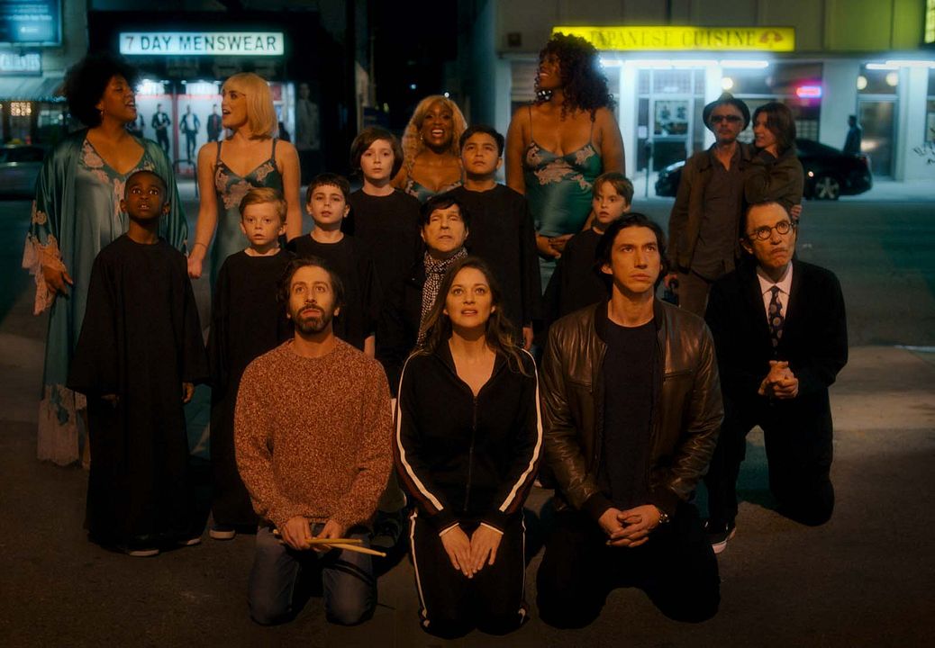 Annette : Foto Adam Driver, Simon Helberg, Marion Cotillard