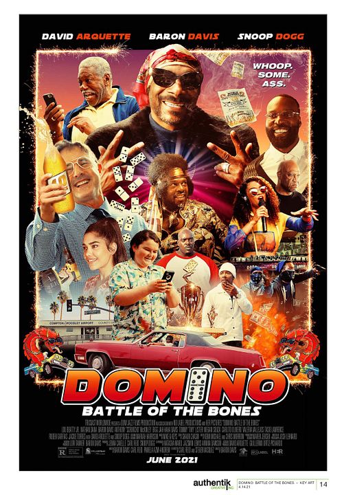 DOMINO: Battle of the Bones : Póster