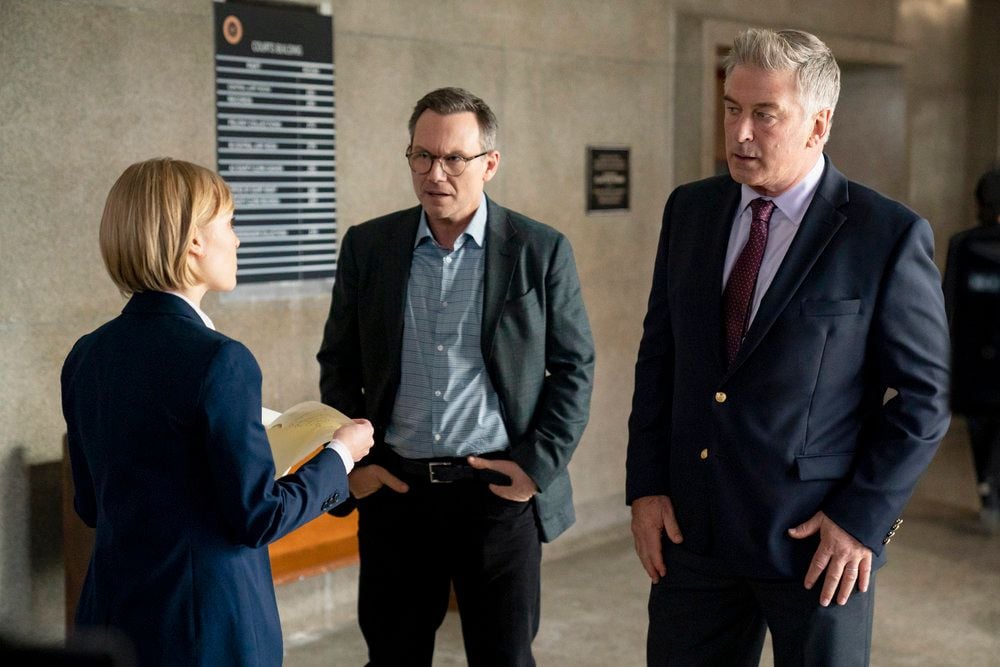 Foto Christian Slater, Alec Baldwin