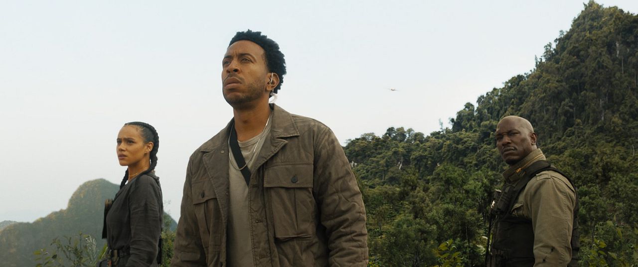 Rápidos y furiosos 9 : Foto Nathalie Emmanuel, Tyrese Gibson, Ludacris