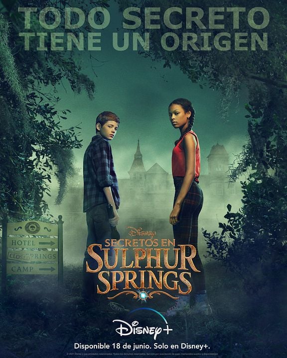 Secretos en Sulphur Springs : Póster