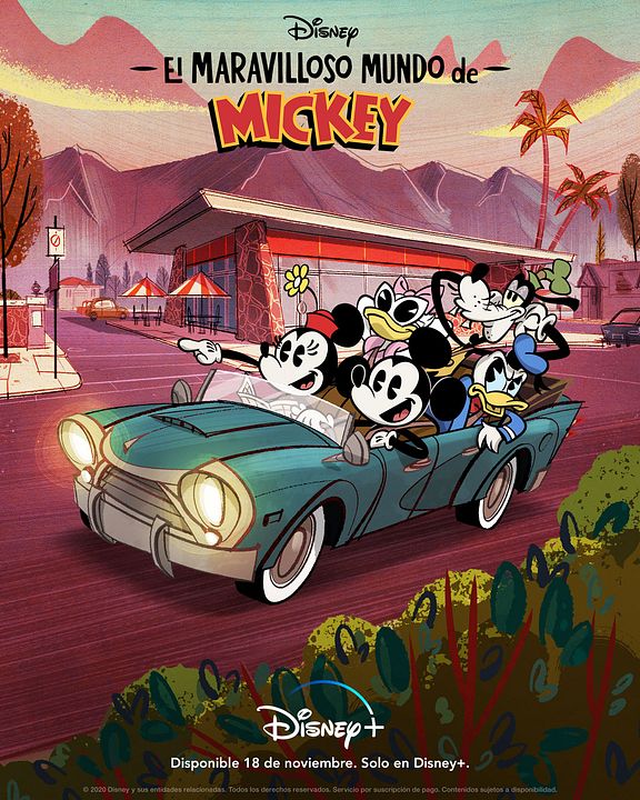 El Maravilloso Mundo de Mickey : Póster