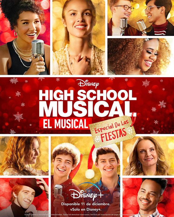 High School Musical: El musical: Especial de las Fiestas : Póster