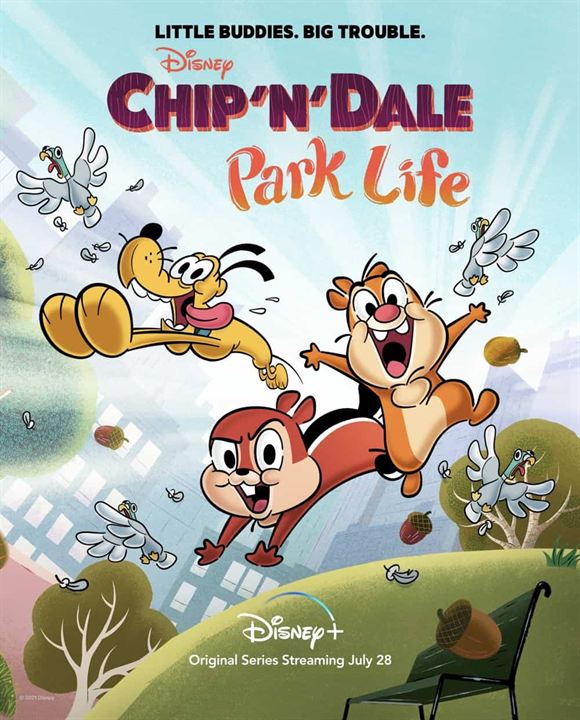 Chip y Dale: La vida en el parque : Póster