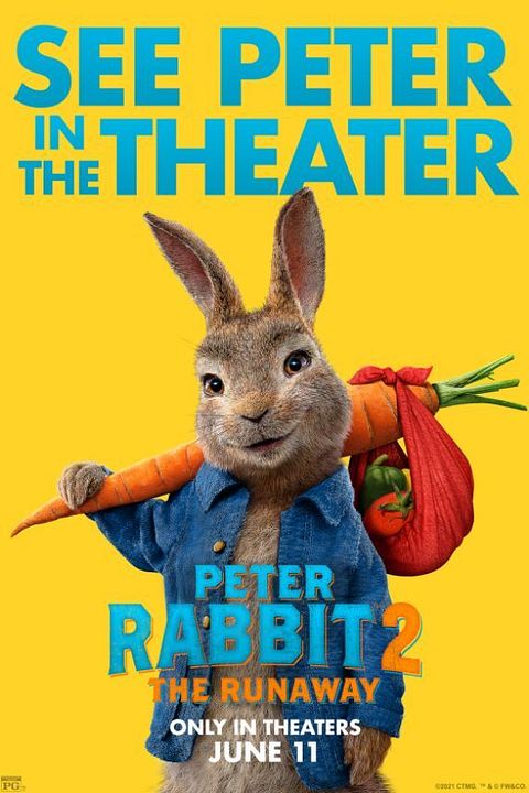 Peter Rabbit 2: Conejo en fuga : Póster